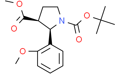 1-tert-butyl O3-methyl (2R,3S)-2-(2-methoxyphenyl)pyrrolidine-1,3-dicarboxylate