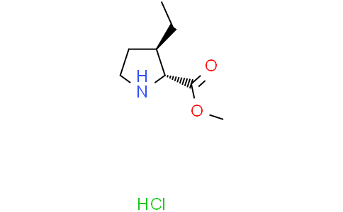 methyl (2R,3R)-3-ethylpyrrolidine-2-carboxylate hydrochloride