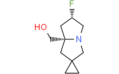 (2S,8S)-2-fluorospiro[2,3,5,7-tetrahydro-1H-pyrrolizine-6,1'-cyclopropane]-8-yl]methanol