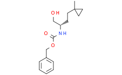 benzyl N-[(1S)-1-(hydroxymethyl)-3-(1-methylcyclopropyl)propyl]carbamate