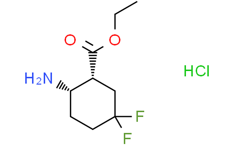 ethyl cis-2-amino-5,5-difluoro-cyclohexanecarboxylate hydrochloride