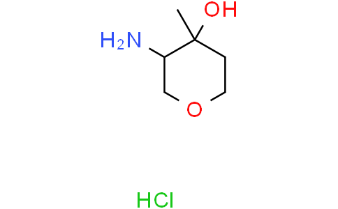 3-amino-4-methyl-tetrahydropyran-4-ol hydrochloride