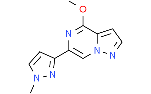 4-methoxy-6-(1-methylpyrazol-3-yl)pyrazolo[1,5-a]pyrazine