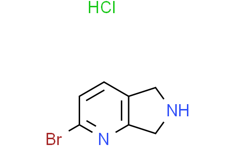 2-bromo-6,7-dihydro-5H-pyrrolo[3,4-b]pyridine hydrochloride