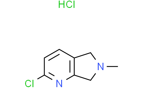 2-chloro-6-methyl-5,7-dihydropyrrolo[3,4-b]pyridine hydrochloride