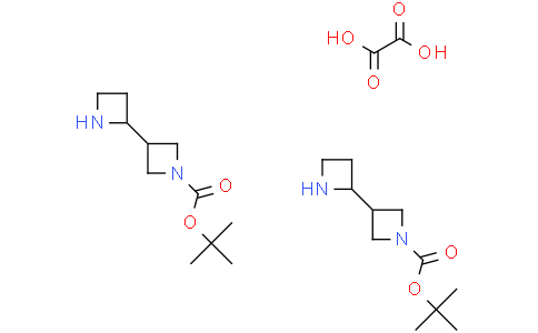 tert-butyl 3-(azetidin-2-yl)azetidine-1-carboxylate hemi(oxalic acid)