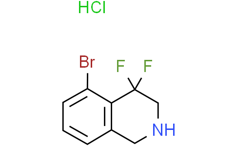 5-bromo-4,4-difluoro-2,3-dihydro-1H-isoquinoline hydrochloride