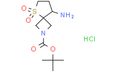 tert-butyl 8-amino-5,5-dioxo-5thia-2-azaspiro[3.4]octane-2-carboxylate;hydrochloride