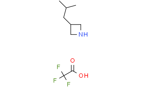 3-isobutylazetidine 2,2,2-trifluoroacetic acid