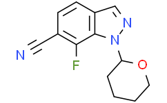 7-fluoro-1-tetrahydropyran-2-yl-indazole-6-carbonitrile