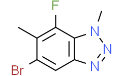 5-bromo-7-fluoro-1，6-dimethyl-benzotriazole