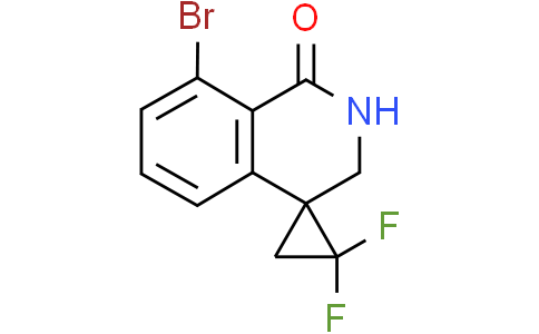 8-bromo-1',1'-difluoro-spiro[2,3-dihydroisoquinoline-4,2'-cyclopropane]-1-one