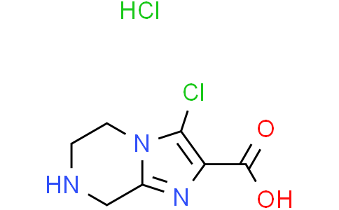 3-chloro-5,6,7,8-tetrahydroimidazo[1,2-a]pyrazine-2-carboxylic acid hydrochloride