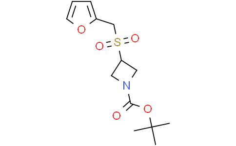 tert-butyl 3-(2-furylmethylsulfonyl)azetidine-1-carboxylate