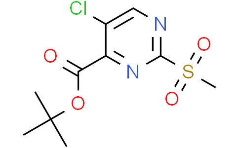 tert-butyl 5-chloro-2-methylsulfonyl-pyrimidine-4-carboxylate