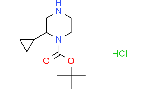 tert-butyl 2-cyclopropylpiperazine-1-carboxylate;hydrochloride