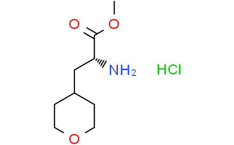 methyl (2R)-2-amino-3-tetrahydropyran-4-yl-propanoate hydrochloride