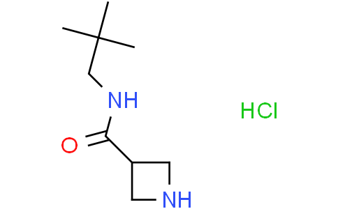 N-(2,2-dimethylpropyl)azetidine-3-carboxamide hydrochloride