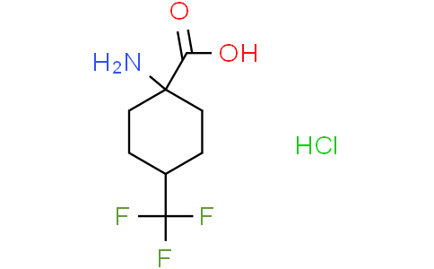 1-amino-4-(trifluoromethyl)cyclohexanecarboxylic acid;hydrochloride