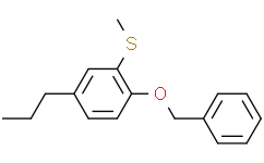 (2-(苯甲氧基)-5-丙基苯基)(甲基)硫醚
