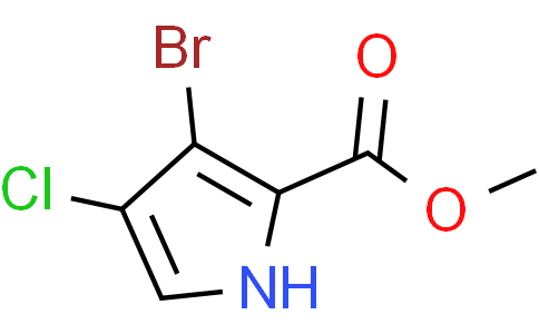 methyl 3-bromo-4-chloro-1H-pyrrole-2-carboxylate