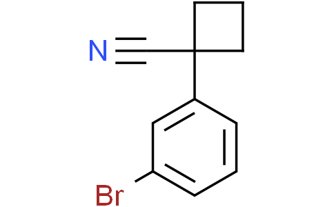 1-(3-bromophenyl)cyclobutanecarbonitrile