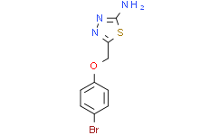 5-[(4-溴苯氧基)甲基]-1,3,4-噻二唑-2-胺