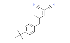 反-2-[3-(4-叔丁基苯基)-2-甲基-2-亚丙烯基]丙二腈,98%