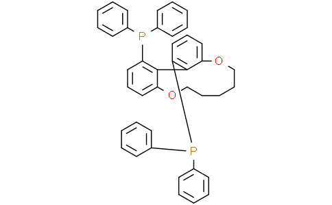 (15aR)-1,15-Bis(diphenylphosphino)-7,8,9,10-tetrahydro-6H-dibenzo[b,d][1,6]dioxacycloundecineCas:301847-91-6