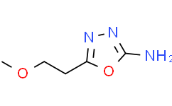 5-(2-METHOXYETHYL)-1,3,4-OXADIAZOL-2-AMINE
