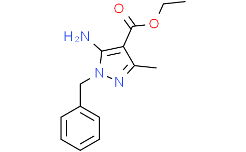 ethyl 5-amino-1-benzyl-3-methyl-1H-pyrazole-4-carboxylate