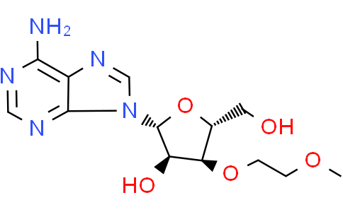 (2R,3R,4S,5R)-2-(6-aminopurin-9-yl)-5-(hydroxymethyl)-4-(2-methoxyethoxy)tetrahydrofuran-3-ol