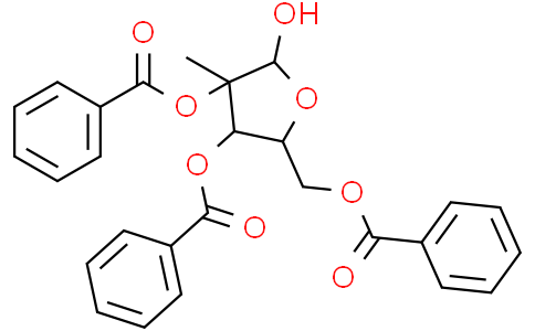 (2R,3R,4R)-3,4-dibenzoyloxy-5-hydroxy-4-methyl-tetrahydrofuran-2-yl]methyl benzoate