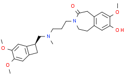(S)-3-(3-(((3，4-二甲氧基双环[4.2.0]八-1，3，5-三烯-7-基)甲基)(甲基)氨基)丙基)-7-羟基-8-甲氧基-1，3，1，5-四氢-2H-苯并氮杂-2-酮