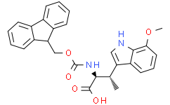 (2S，3S)-2-(9H-fluoren-9-ylmethoxycarbonylamino)-3-(7-methoxy-1H-indol-3-yl)butanoic acid