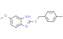 6-methoxy-2-[(4-methylphenyl)methylsulfanyl]-1H-benzimidazole