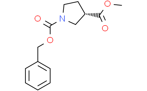 1-benzyl O3-methyl (3S)-pyrrolidine-1,3-dicarboxylate