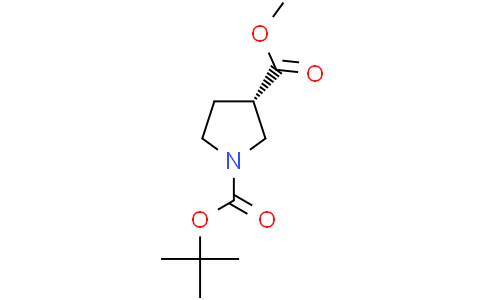 1-tert-butyl 3-methyl (3S)-pyrrolidine-1,3-dicarboxylate
