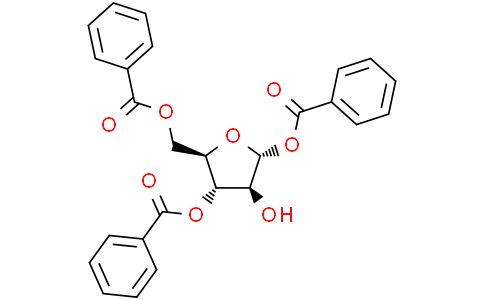 [(2R,3S,4S,5R)-3,5-dibenzoyloxy-4-hydroxy-tetrahydrofuran-2-yl]methyl benzoate