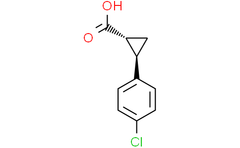 (1R,2R)-2-(4-Chlorophenyl)cyclopropanecarboxylic acidCas:31501-86-7