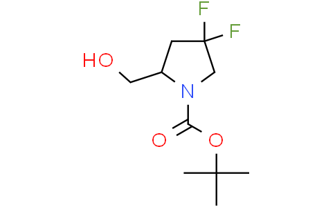 tert-butyl 4,4-difluoro-2-(hydroxymethyl)pyrrolidine-1-carboxylate
