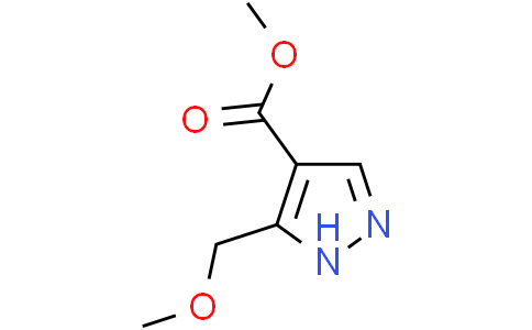 methyl 3-(methoxymethyl)-1H-pyrazole-4-carboxylate