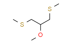 1，3-双(甲硫代)-2-甲氧基丙烷,97%