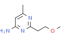 2-(2-甲氧基乙基)-6-甲基嘧啶-4-胺