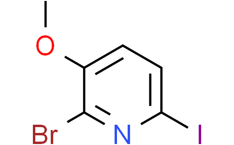 2-bromo-6-iodo-3-methoxy-pyridine