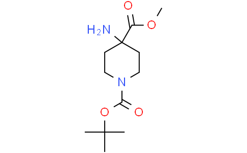 1-tert-butyl O4-methyl 4-aminopiperidine-1,4-dicarboxylate