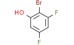 2-溴-3，5-二氟苯酚,96%