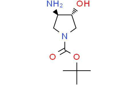 tert-butyl (3R,4R)-3-amino-4-hydroxypyrrolidine-1-carboxylate