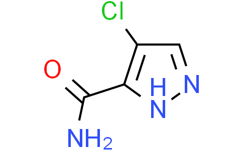 4-chloro-1H-pyrazole-3-carboxamide