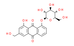 芦荟大黄素8-0葡萄糖苷,98%
